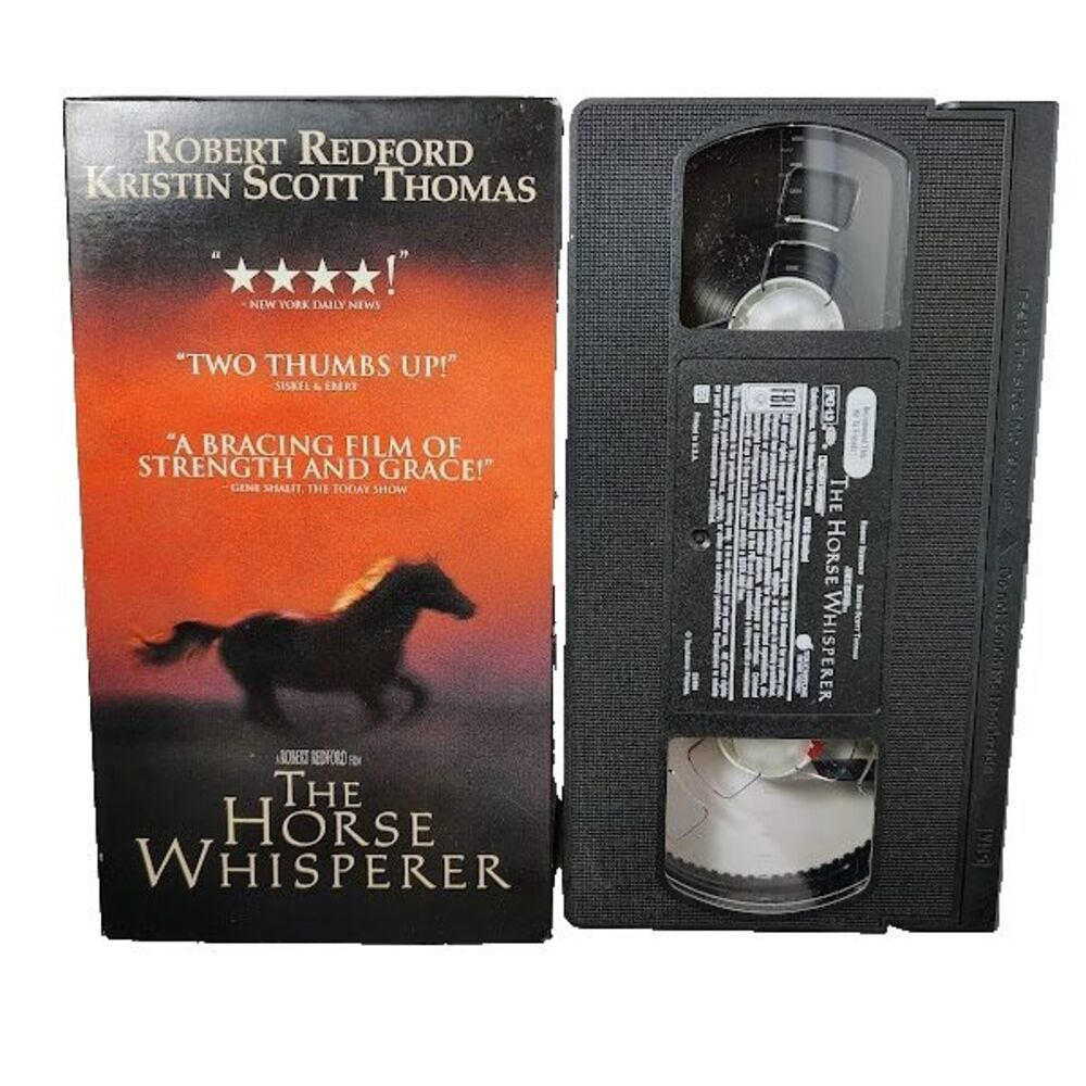 The Horse Whisperer VHS 1998 Movie Robert Redford Western Action PG 13